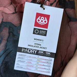 686 Women’s Hydra Insulated Jacket Cloudbreak